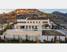 Front View of the VIlla